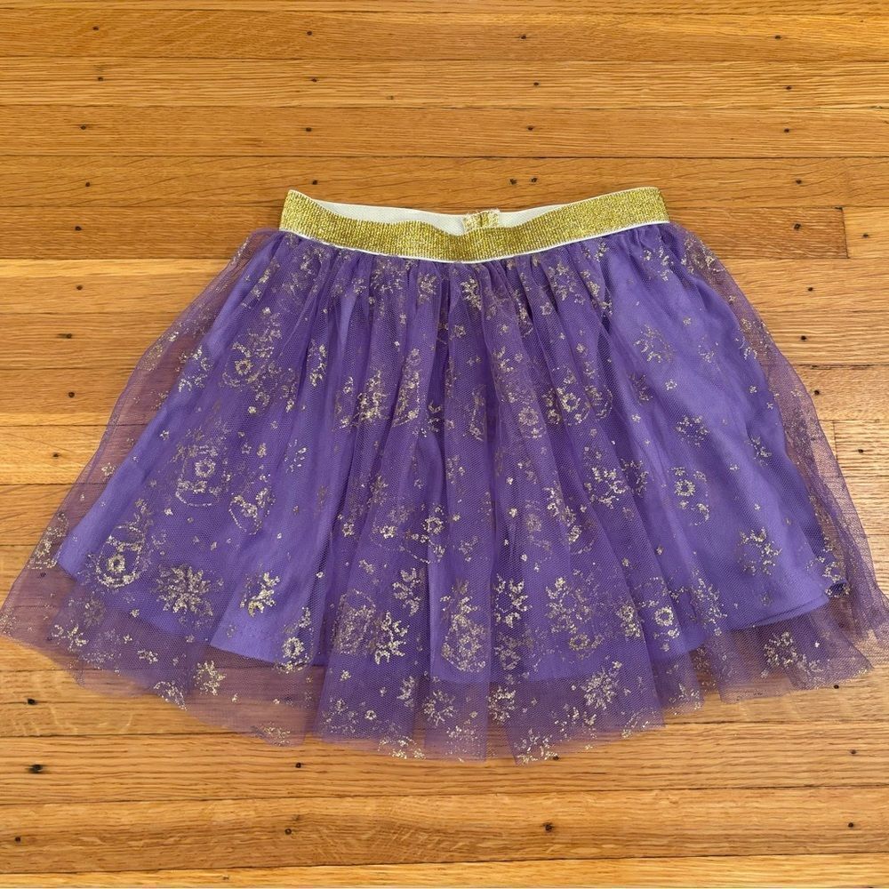 Disney Princess Rapunzel Tangled Purple/Gold tulle skirt